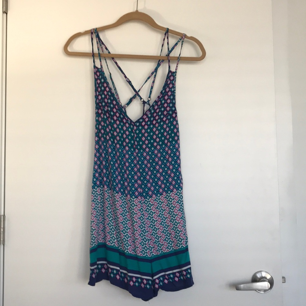 Beach coverup romper